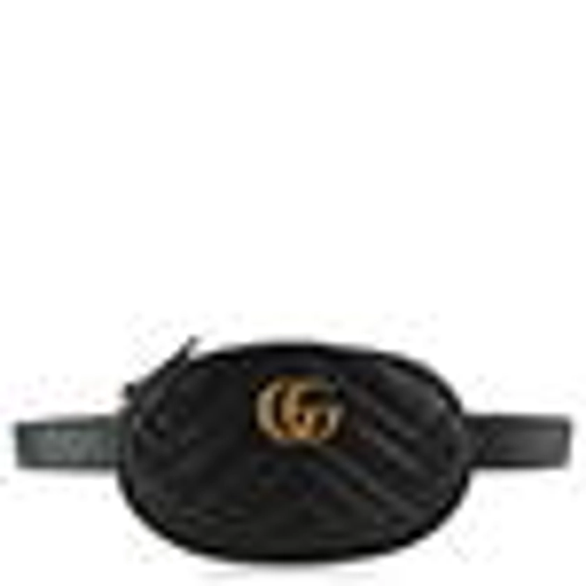 GUCCI Gg Marmont Leather Belt Bag