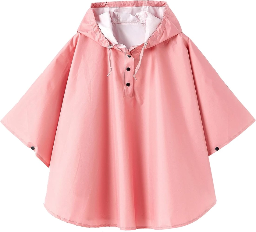 QIKADO Manteau Imperméable Unisex 1 ans pour 12 ans Cape Poncho Pluie Enfant Garcon Fille 1-12 ans