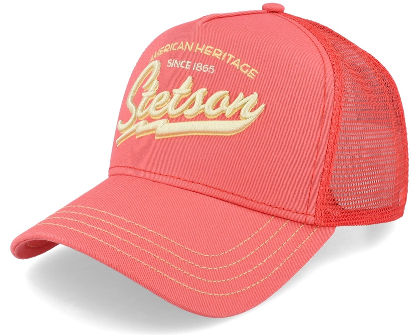 American Heritage Classic Salmon Trucker - Stetson keps - Hatstore.se