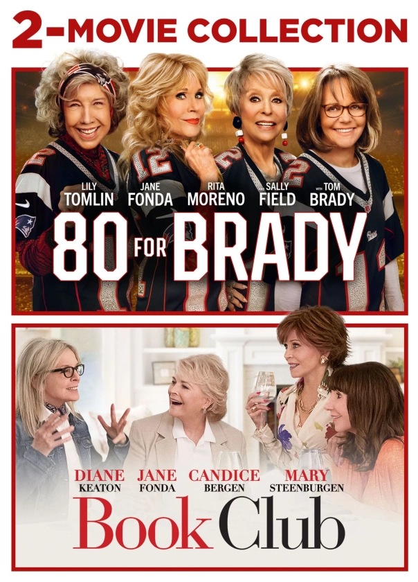 80 for Brady / Book Club 2 Movie Collection (DVD)