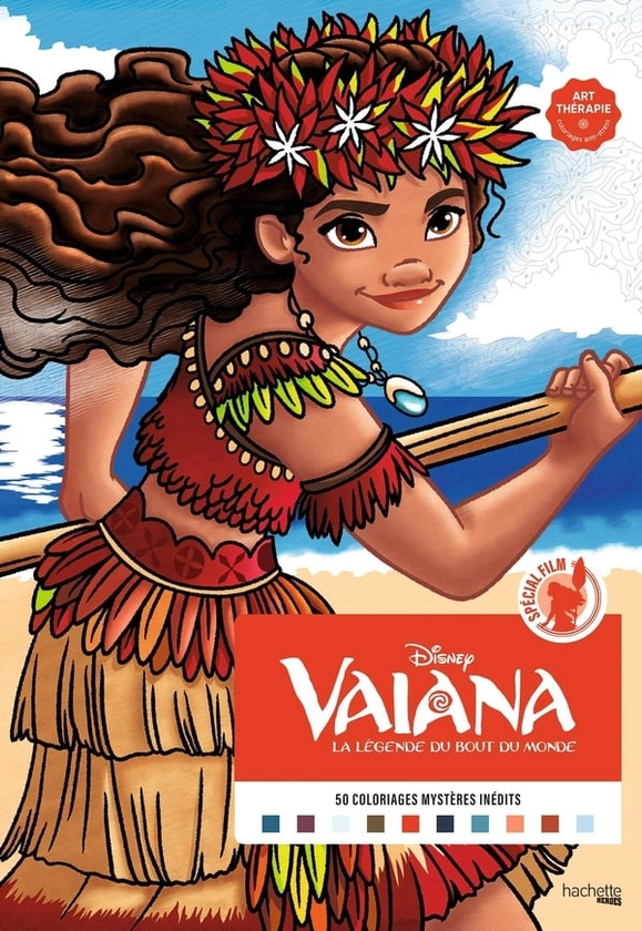 Coloriages mystères : Vaiana, la légende du bout du monde