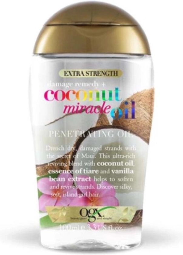 Ogx Extra Strength Coconut Miracle Oil Penetrating Haarolie | bol