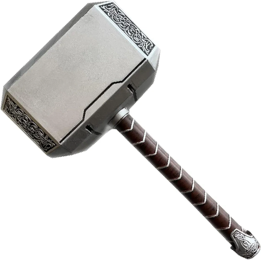 RVM Toys God of Thunder Thor Life Size Mjolnir Replica Hammer - 45 cm Superheroes Gift, Superhero Cosplay Collectible : Amazon.in: Toys & Games