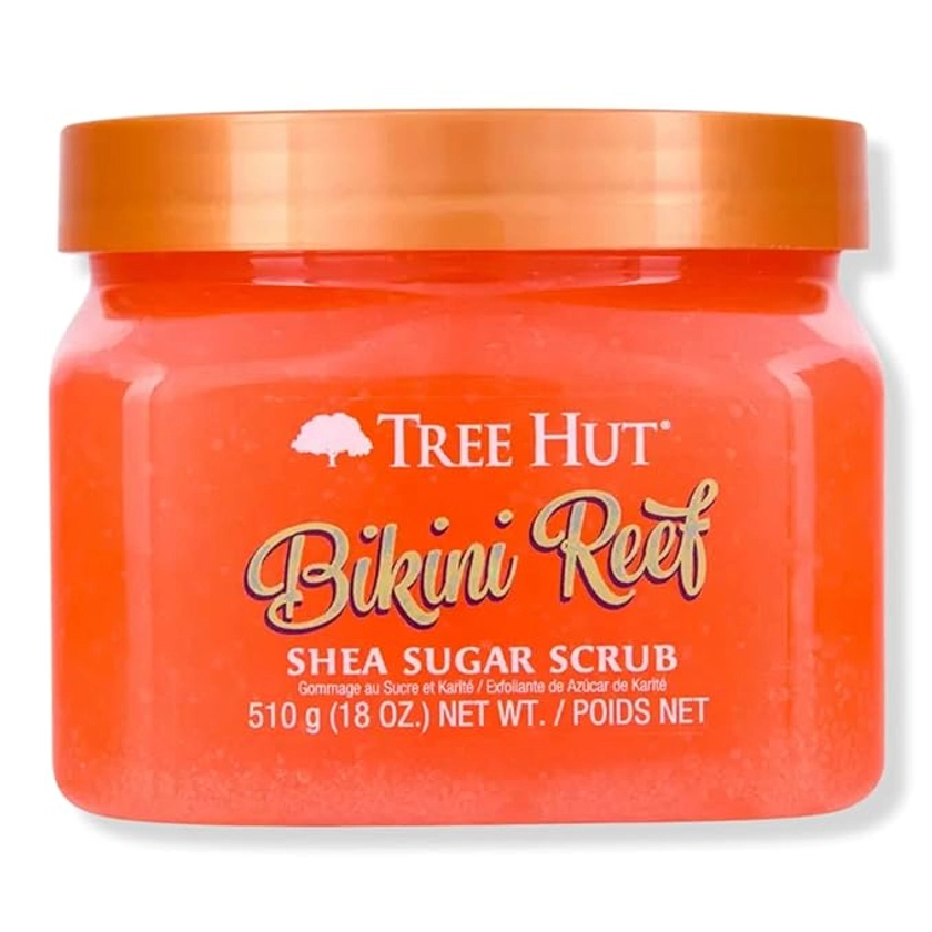 Amazon.com : Tree Hut Bikini Reef Shea Sugar Scrub 18 Oz, Ultra Hydrating and Exfoliating Scrub for Nourishing Essential Body Care : Beauty & Personal Care