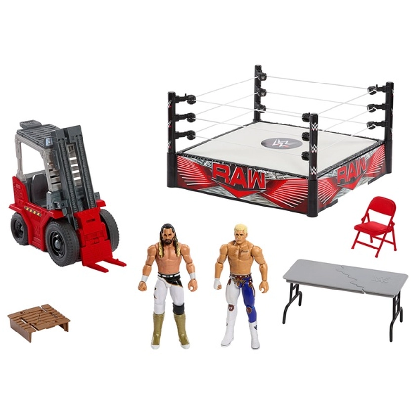 WWE Wrekkin' Raw Brawl Playset | Smyths Toys UK