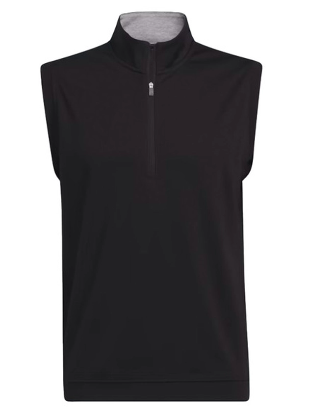 adidas Elevated 1/4-Zip Pullover Vest - Black