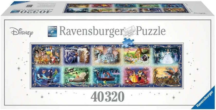Ravensburger - Puzzle Memorable Disney Moments, 40320 Pezzi, Idea regalo, per Lei o Lui, Puzzle Adulti