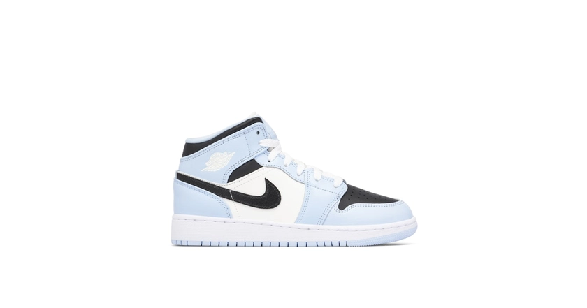 Air Jordan 1 Mid Ice Blue GS | 555112-401 | Laced