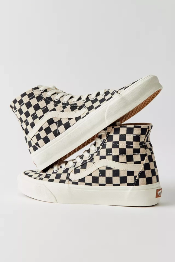 Vans Sk8-Hi Tapered Eco Theory Checkerboard Sneaker