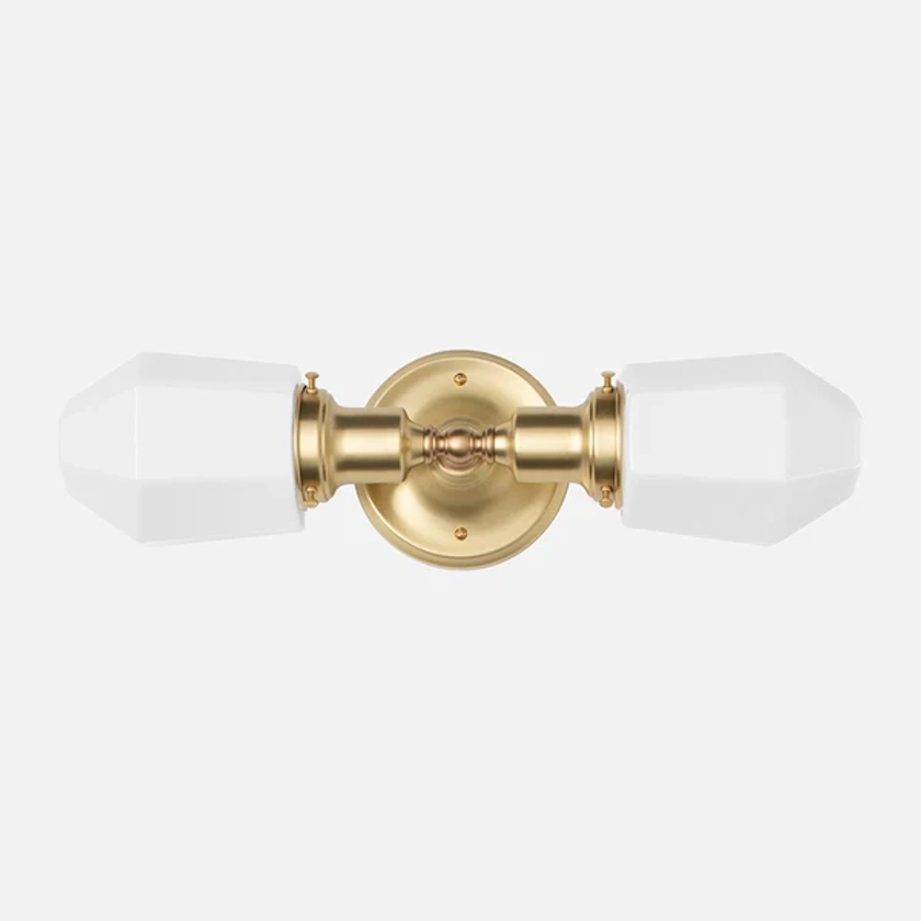 Davis Double Sconce 2.25"