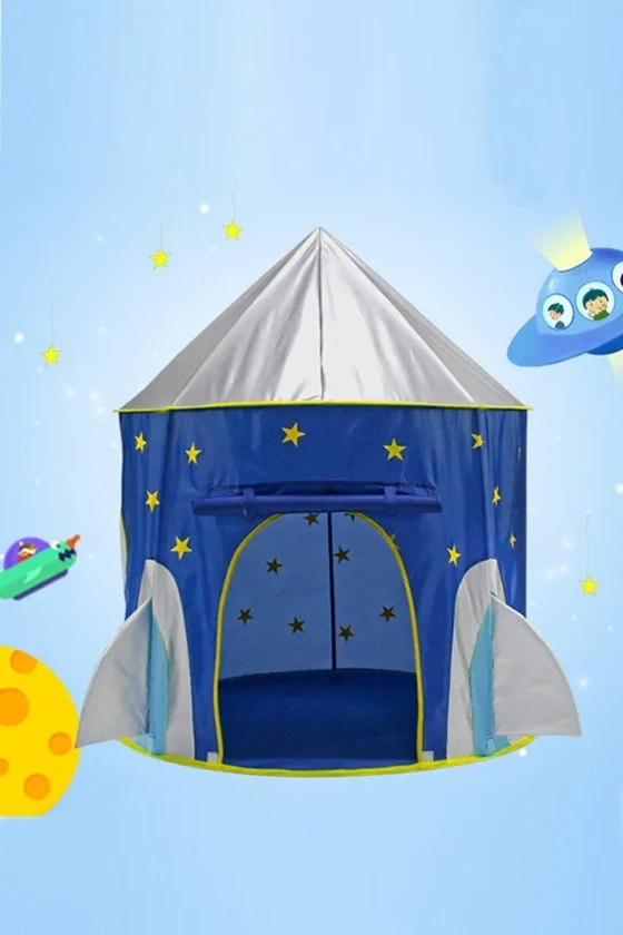 Outdoor Toys | Children'S Game Tent, Astronaut Space Themed Pretend Game House, Indoor and Outdoor Game Party, Pop-Up Tent, Birthday Toys for Boys, Girls, and Kids | Living and Home