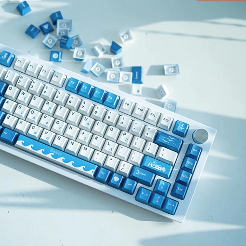 Titan Nation Santorini Cherry Profile Keycaps Set