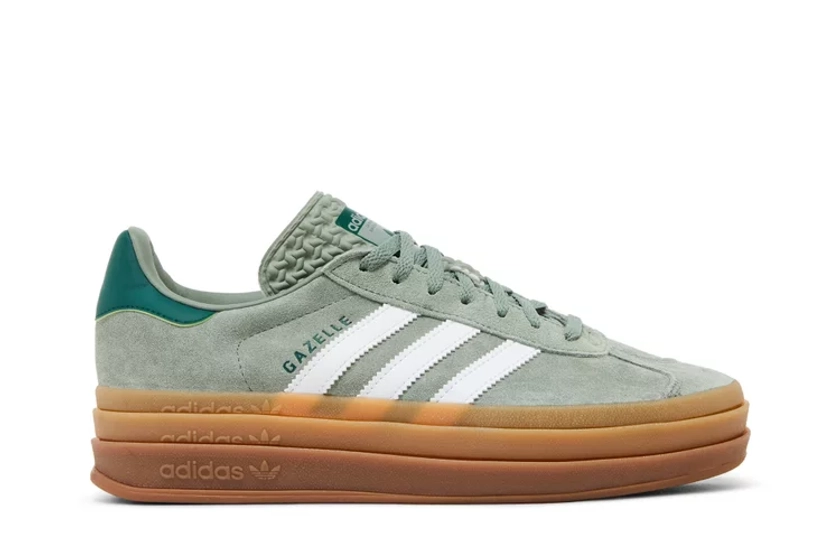 Buy Wmns Gazelle Bold 'Silver Green Gum' - ID6998 | GOAT