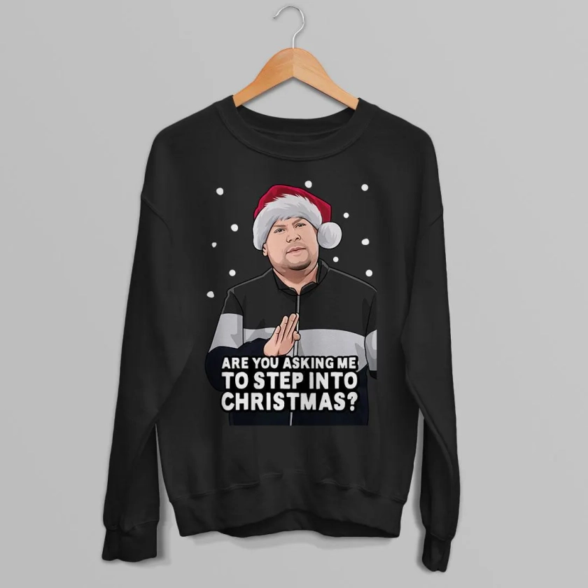 Smithy From Gavin and Stacey Step Into Christmas Jumper Secret Santa Xmas Sweatshirt Ugly Christmas Jumper Great Gift - Etsy UK