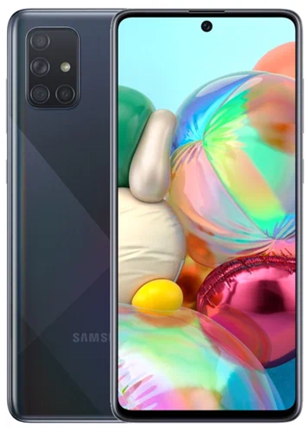 Б/У и уценка Смартфон Samsung Galaxy A71 6/128 ГБ RU, Dual nano SIM, черный
