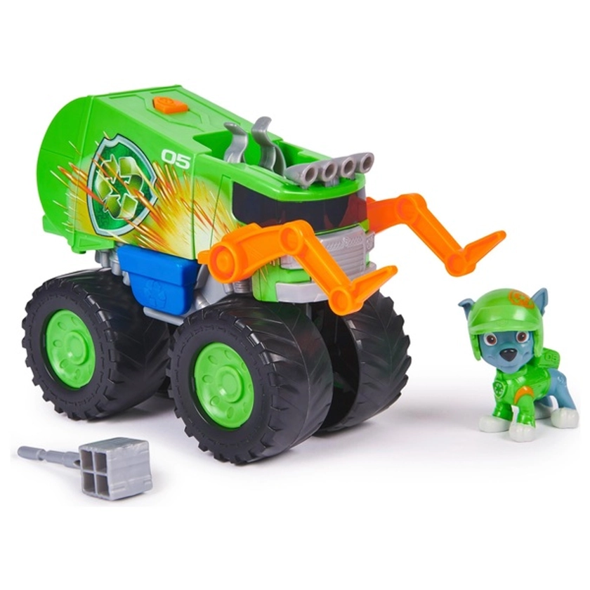 PAW Patrol: Rescue Wheels Rocky's Recycle Truck | Smyths Toys UK