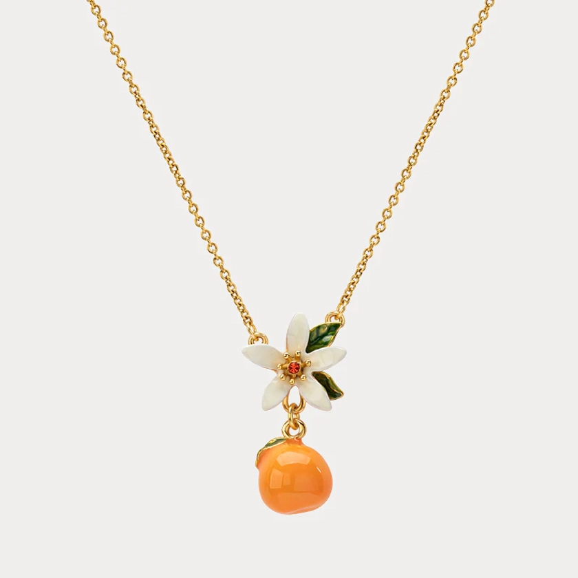 Orange Necklace