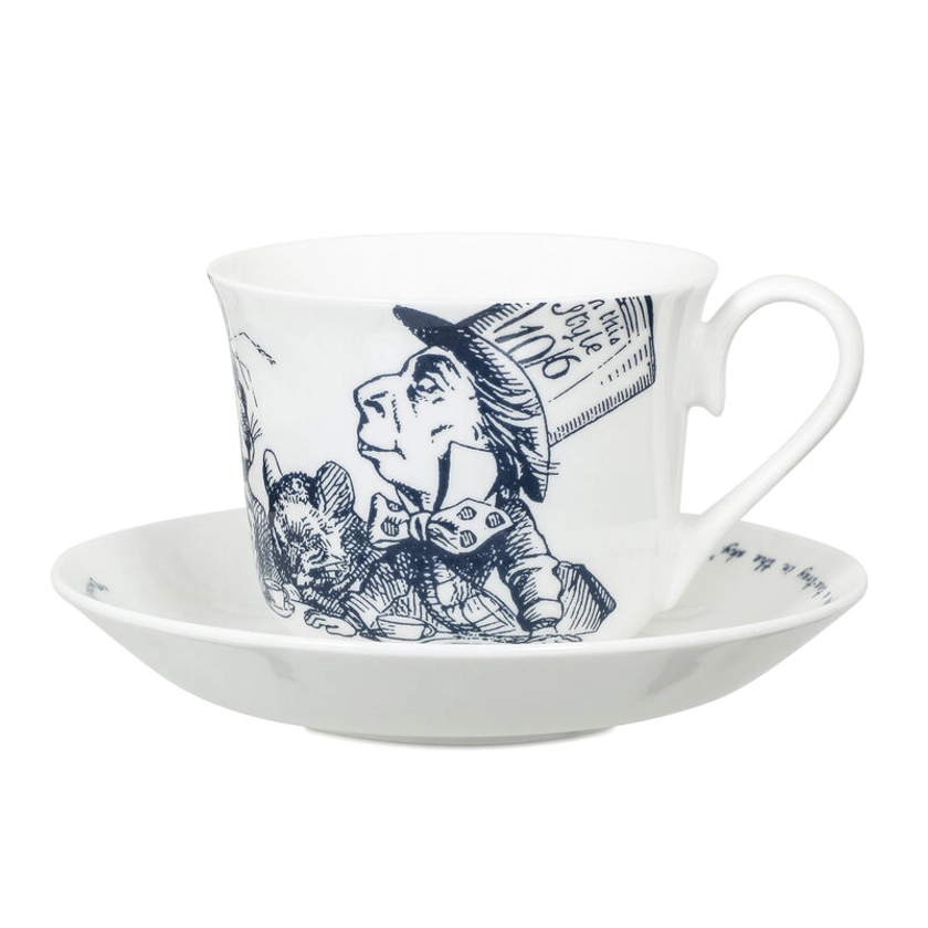 Alice in Wonderland Cup and Saucer | Whittard of Chelsea
