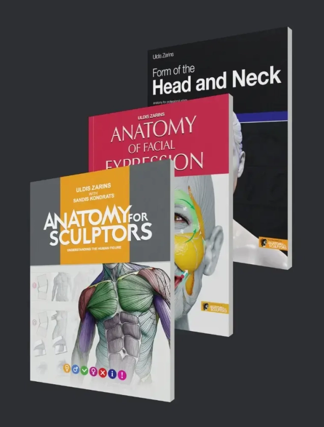 Anatomy For Sculptors book series bundles