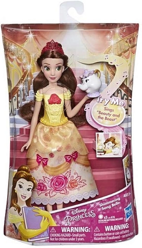 Disney Princesses La Belle et la Bête – Poupee Princesse Disney Belle Chantante - Version française - 30 cm : Amazon.fr: Jeux et Jouets