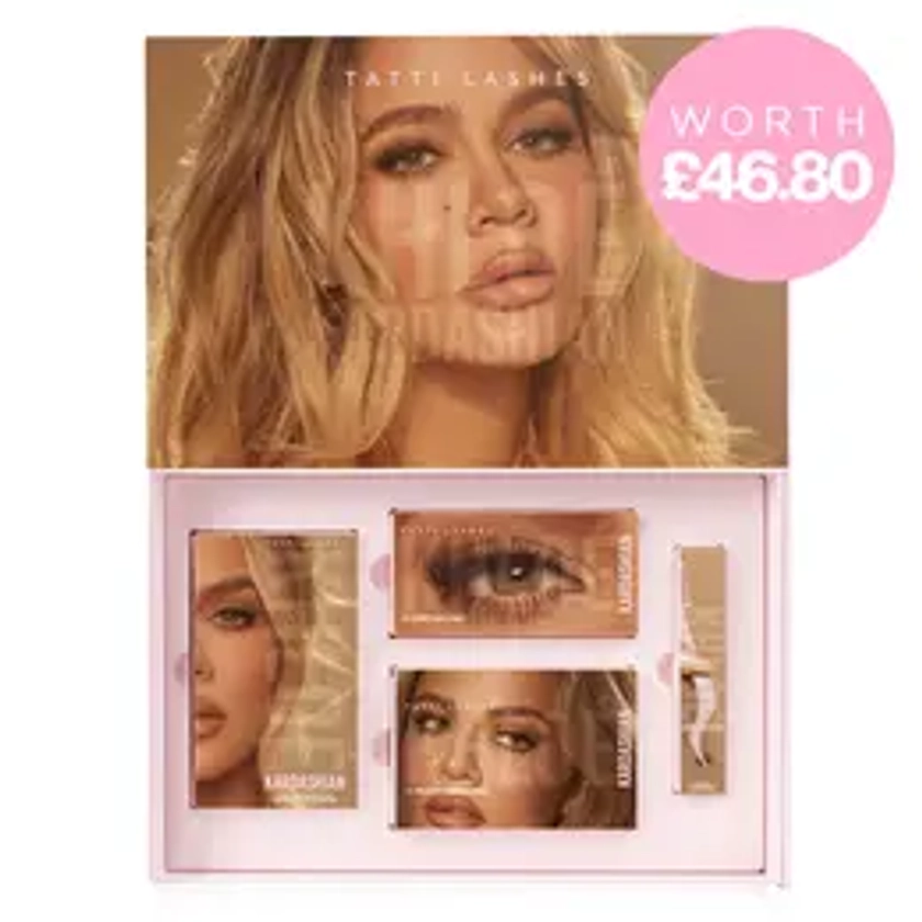 Tatti Lashes Limited Edition Gift Set (Invisi) - Khloé Kardashian