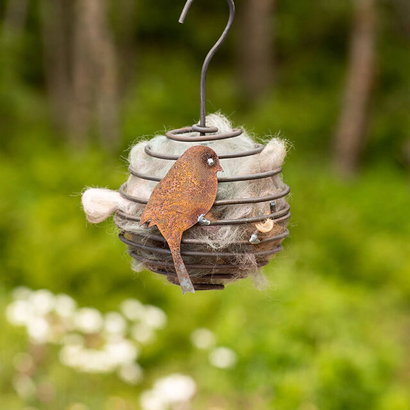 Wool Nest Starter | Bird Nesting Material, Nesting Material Holder