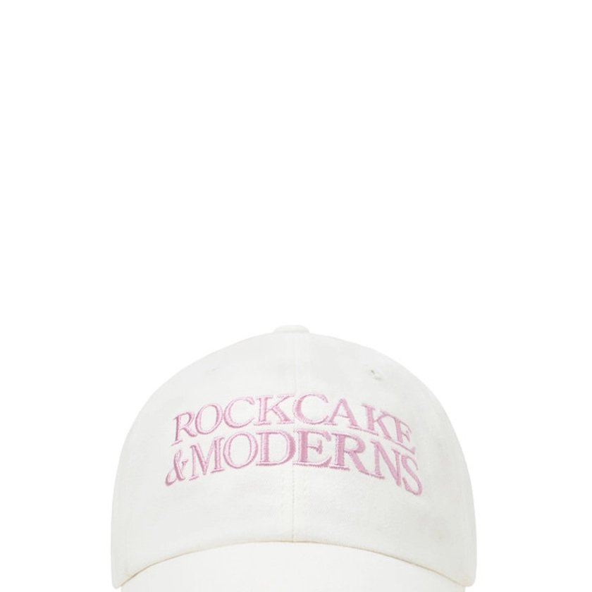 [7/30 예약배송] Moderns Logo Ball Cap - Ivory