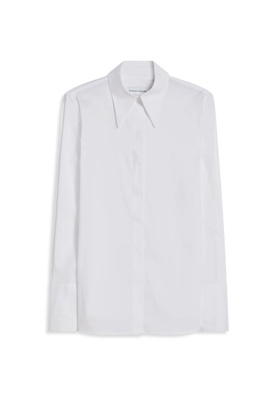 COTTON SHIRT - WHITE - Scanlan Theodore