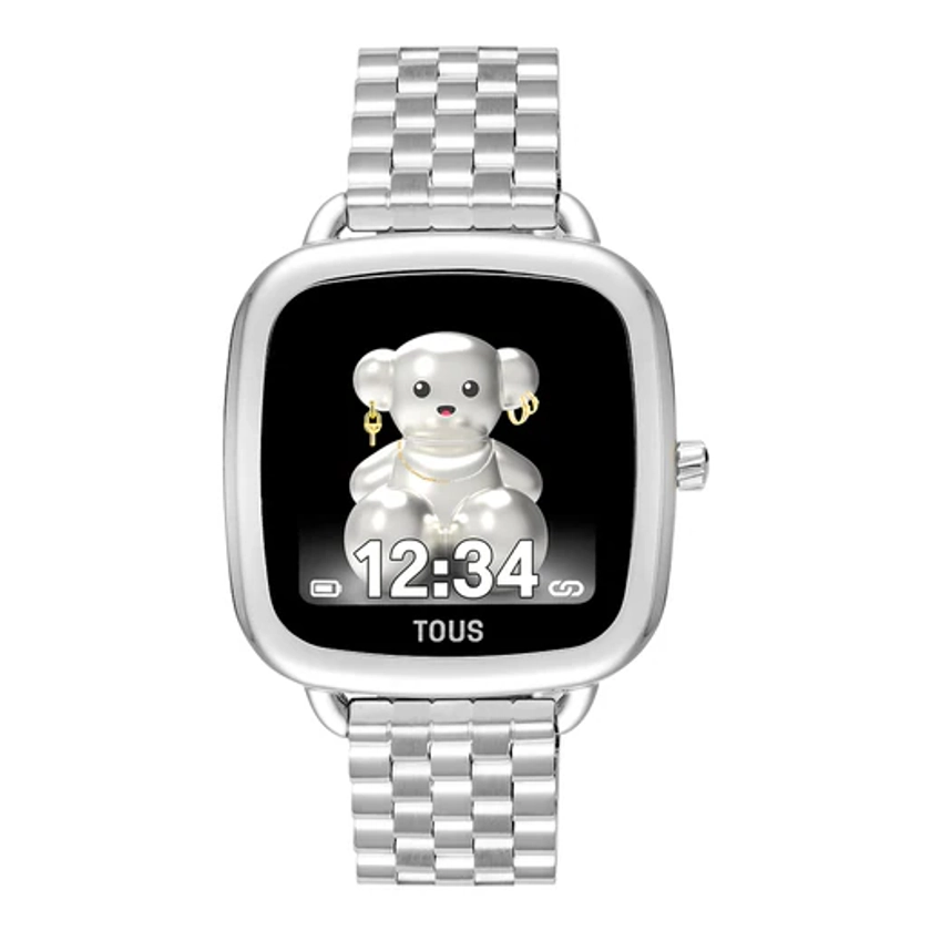 Reloj smartwatch con brazalete de acero D-Connect