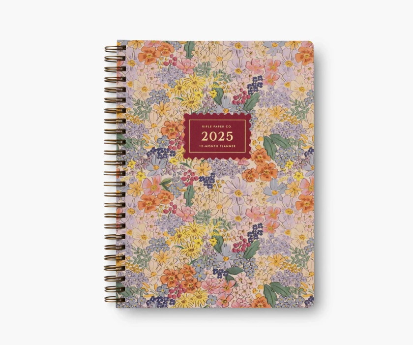 2025 12-Month Softcover Spiral Planner - Mimi