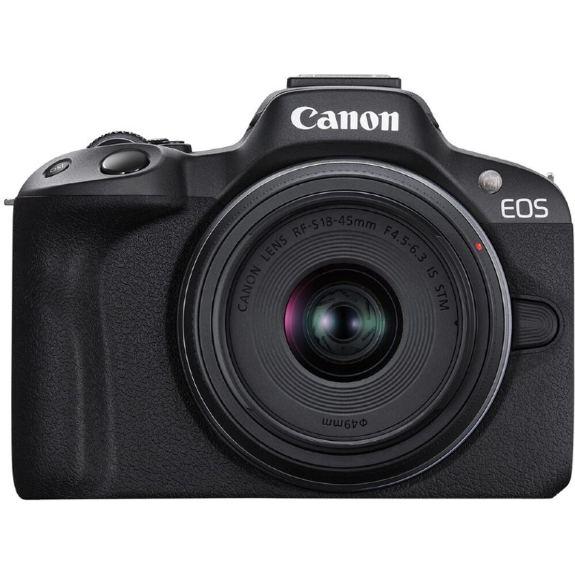 Canon EOS R50 zwart + RF-S 18-45mm IS STM