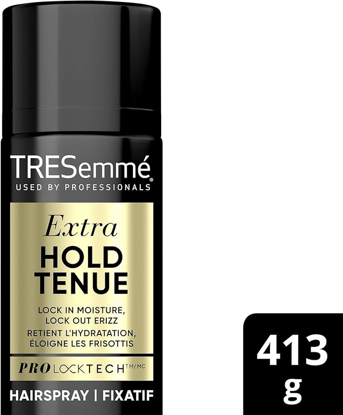 TRESemmé Extra Hold Hairspray with Pro Lock Tech™ for 24H frizz control hair styling 413 g