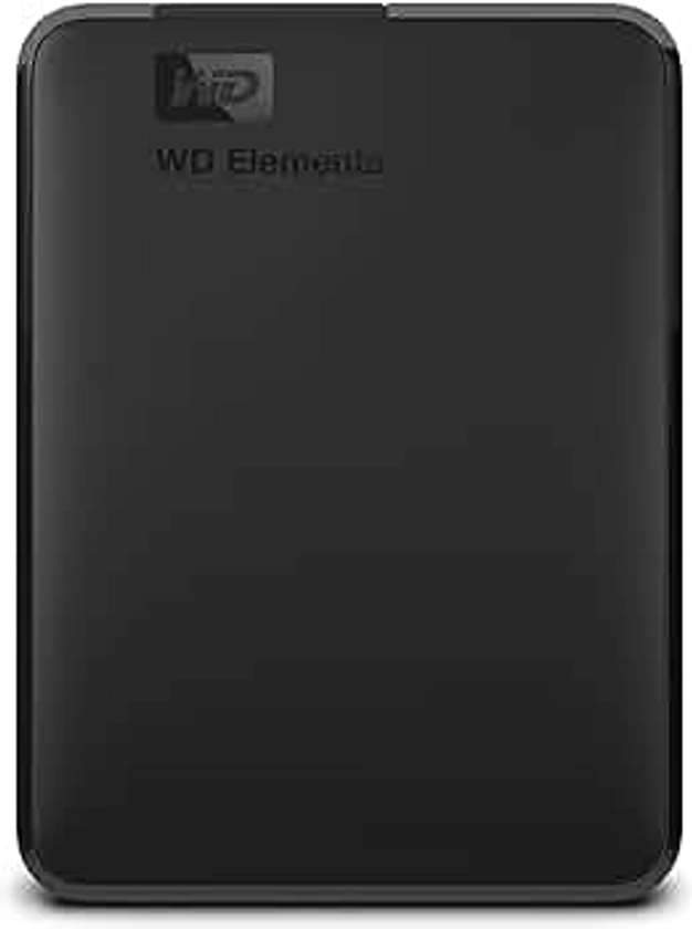 WD 4 To Elements disque dur portable externe, USB 3.0, Plug-and- play, formaté pour Windows, Noir