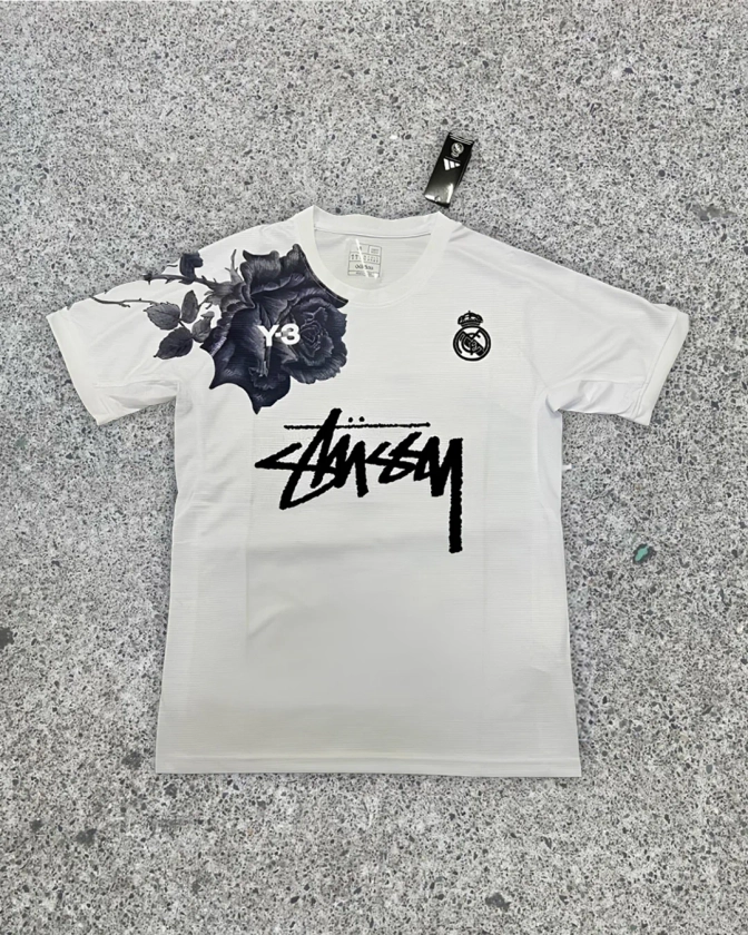 MAILLOT STUSSY EDITION Y3 REAL MADRID