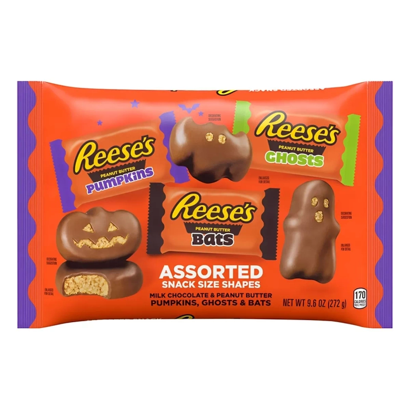 Šokoladiniai saldainiai su riešutų kremu REESE'S ASSORTED, 272g | Candy POP