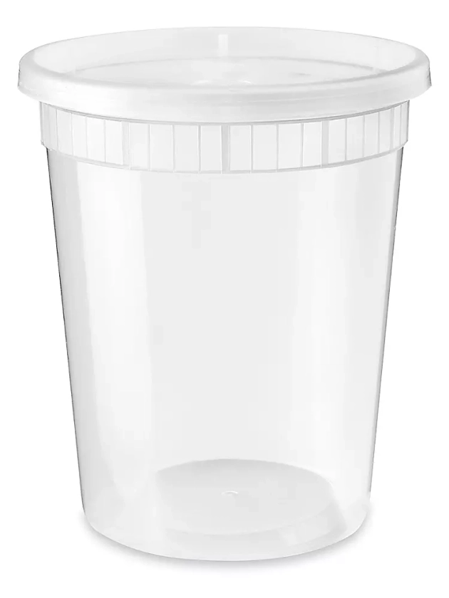 Heavy-Duty Deli Containers - 32 oz S-22771 - Uline