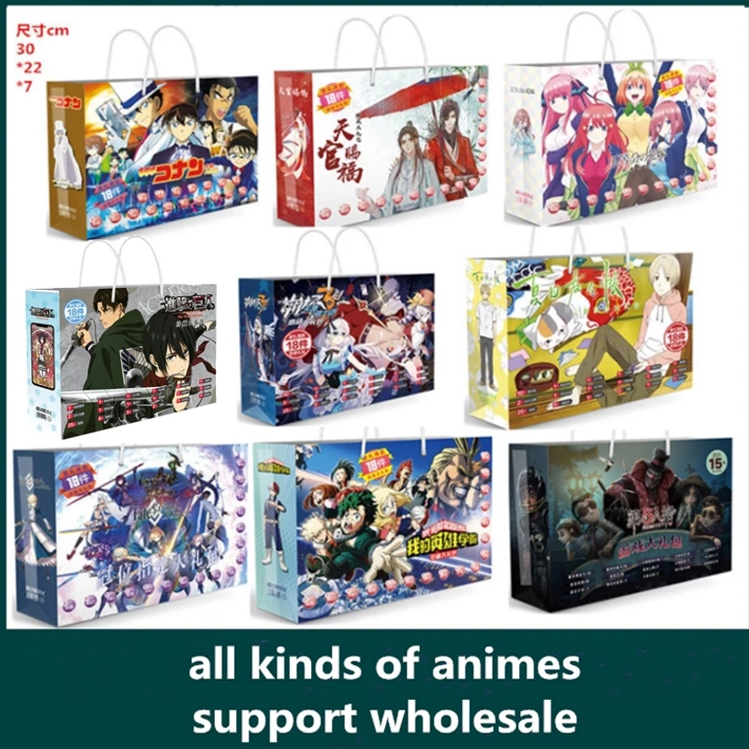 CANTAO Anime Lucky Gift Bag Collection | Genshin Impact Collection Bag - Anime Gift Bag - Aliexpress