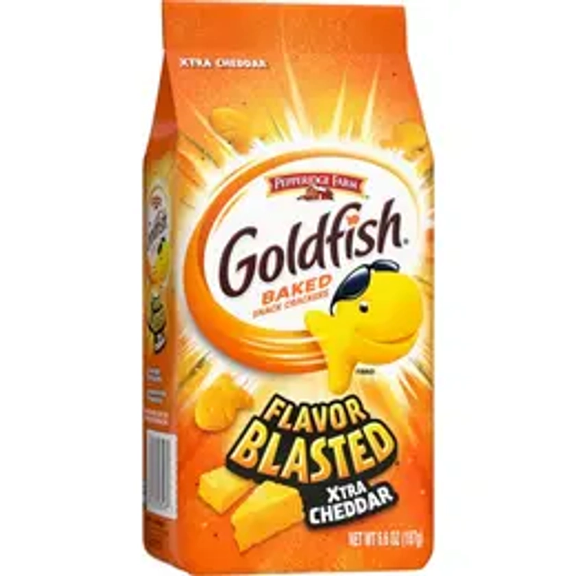 Pepperidge Farm Goldfish Flavour Blasted Xtra Cheddar Snack Cracker 187g