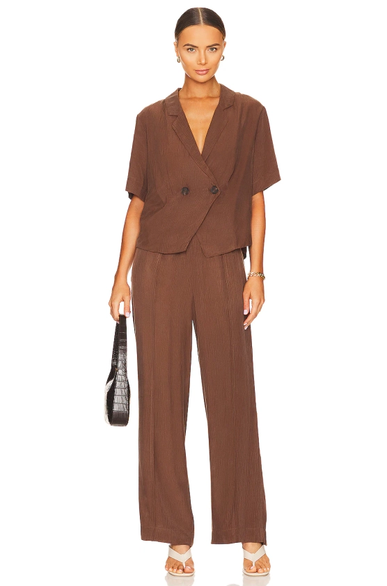 SOVERE Identity Pant in Coffee Bean | REVOLVE