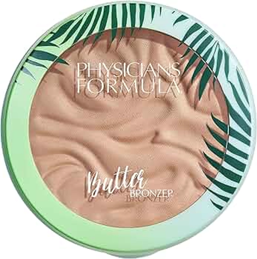 Physicians Formula Murumuru Butter Bronzer - Face Bronzer with Ultra-Rich Formula with Murumuru Butter for Radiant Brightness, Creamy and Soft Texture - Bright Finish - Light Bronzer