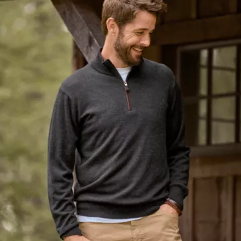 Merino Wool 1/4-Zip Sweater 2.0