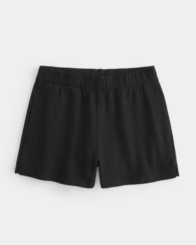 Women's Adjustable Rise Fleece Shorts | Women's Bottoms | HollisterCo.com