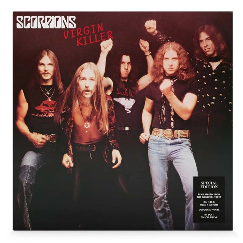 SCORPIONS -- Virgin Killer LP BLUE, 26,99 €