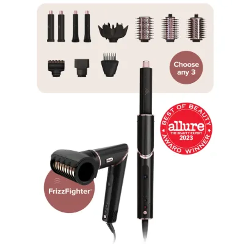 Build your own Shark FlexStyle® Air Styling & Drying System-Black Hair Stylers - Shark