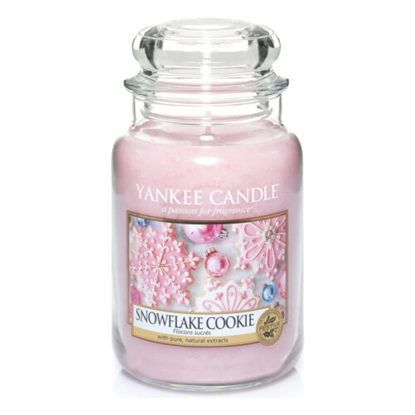 Yankee Candle Large Jar Candle, Snowflake Cookie on OnBuy