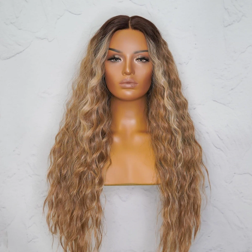 LILY 30" Ombre Lace Front Wig | Milk & Honey