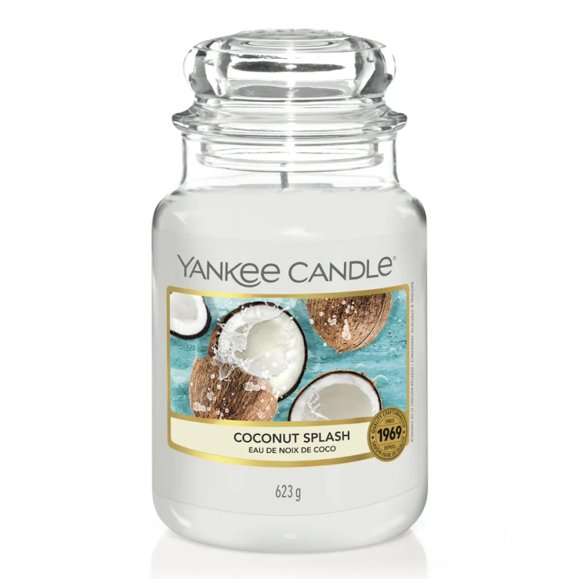 Coconut Splash Candela grande Original - Candele grandi Original | Yankee Candle