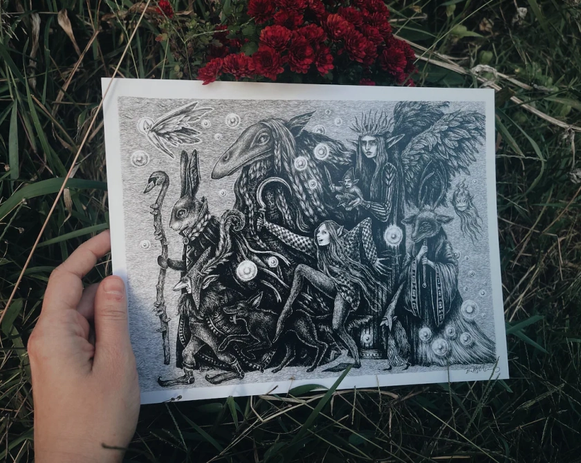 Unseelie Parade - 8.5x11 print