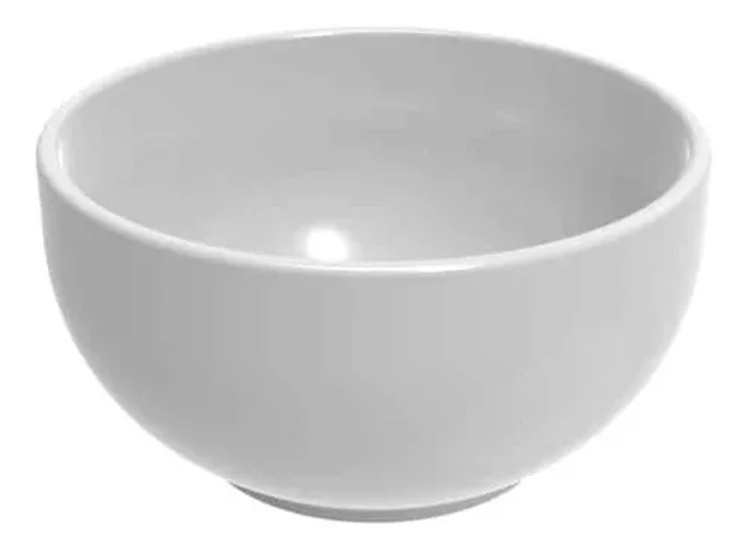 Bowl Bombe Porcelana Blanca 10cm Cerealero Cazuela X1 Uni.