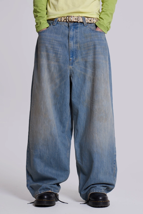 Light Wash Slub XL Colossus Jeans